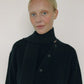 The Asymmetric Cashmere Knit - Black