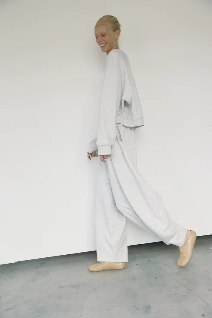 The Barrel Sweat Pant - Grey