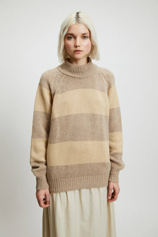 Waite Sweater - linen + beige