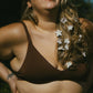Triangle Bra - Brown