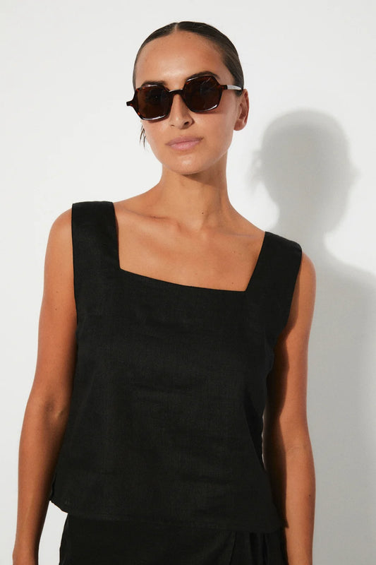 Aurora Top Black