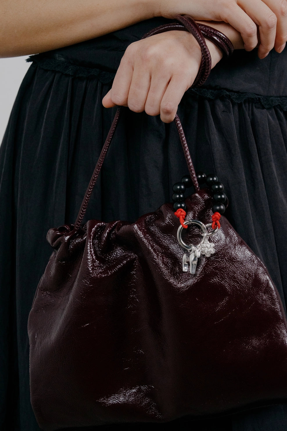 Lunar Horse Beaded Bag Loop