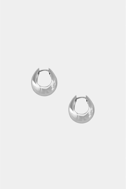 Hazel Hoops - Sterling Silver