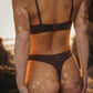 Triangle Bra - Brown