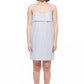 Verona Dress Short - Blue and White Stripe