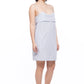 Verona Dress Short - Blue and White Stripe