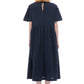 Spring Garden 2.0 Dress - Navy Seersucker