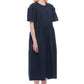 Spring Garden 2.0 Dress - Navy Seersucker