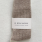 Classic Cashmere Socks - Fawn