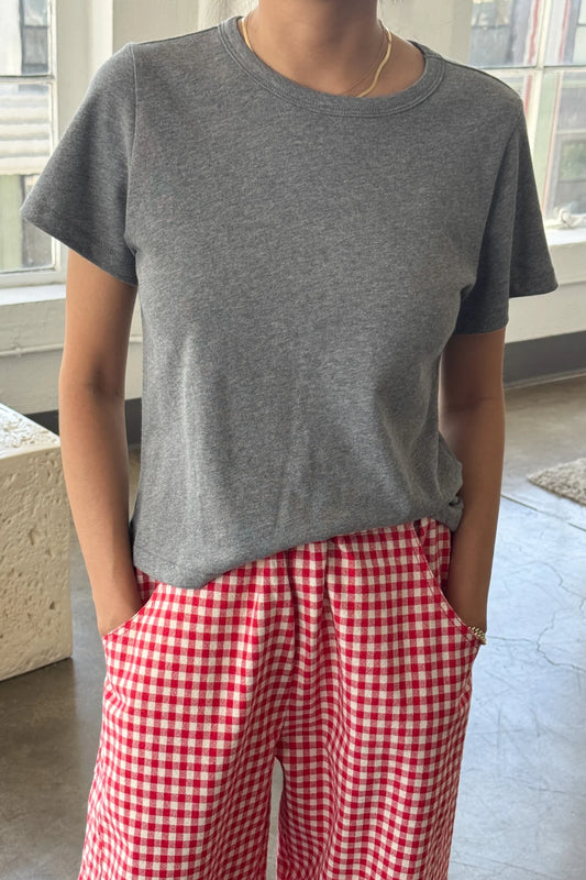 Little Boy Tee - Melange Grey