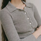 Selma Cardigan - Melange Grey