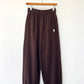 French Terry Balloon Pants - Cocoa Bean