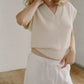 Lalo Vest - Natural