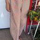Arc Pants - Cinnamon Gingham