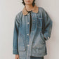 Painter Coat Denim in Vintage Wash