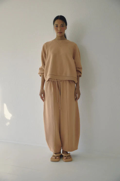 The Barrel Sweat Pant - Sand