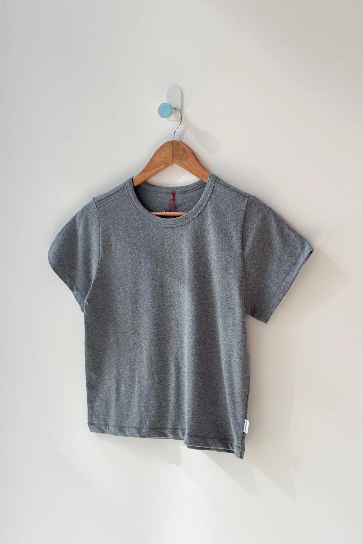 Little Boy Tee - Melange Grey