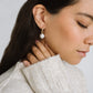 Anna Hoops + Wrinkle Pearl Charms