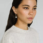 Anna Hoops + Wrinkle Pearl Charms
