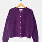 Ayla Mohair Cardigan - Purple