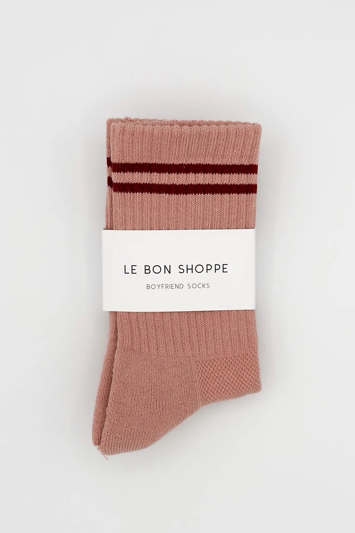 Boyfriend Socks - Vintage Pink