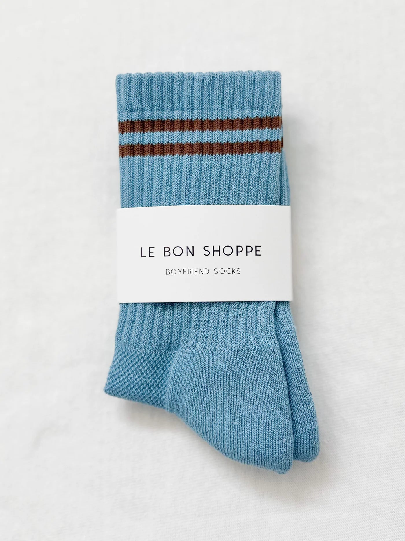 Boyfriend Socks - Powder Blue