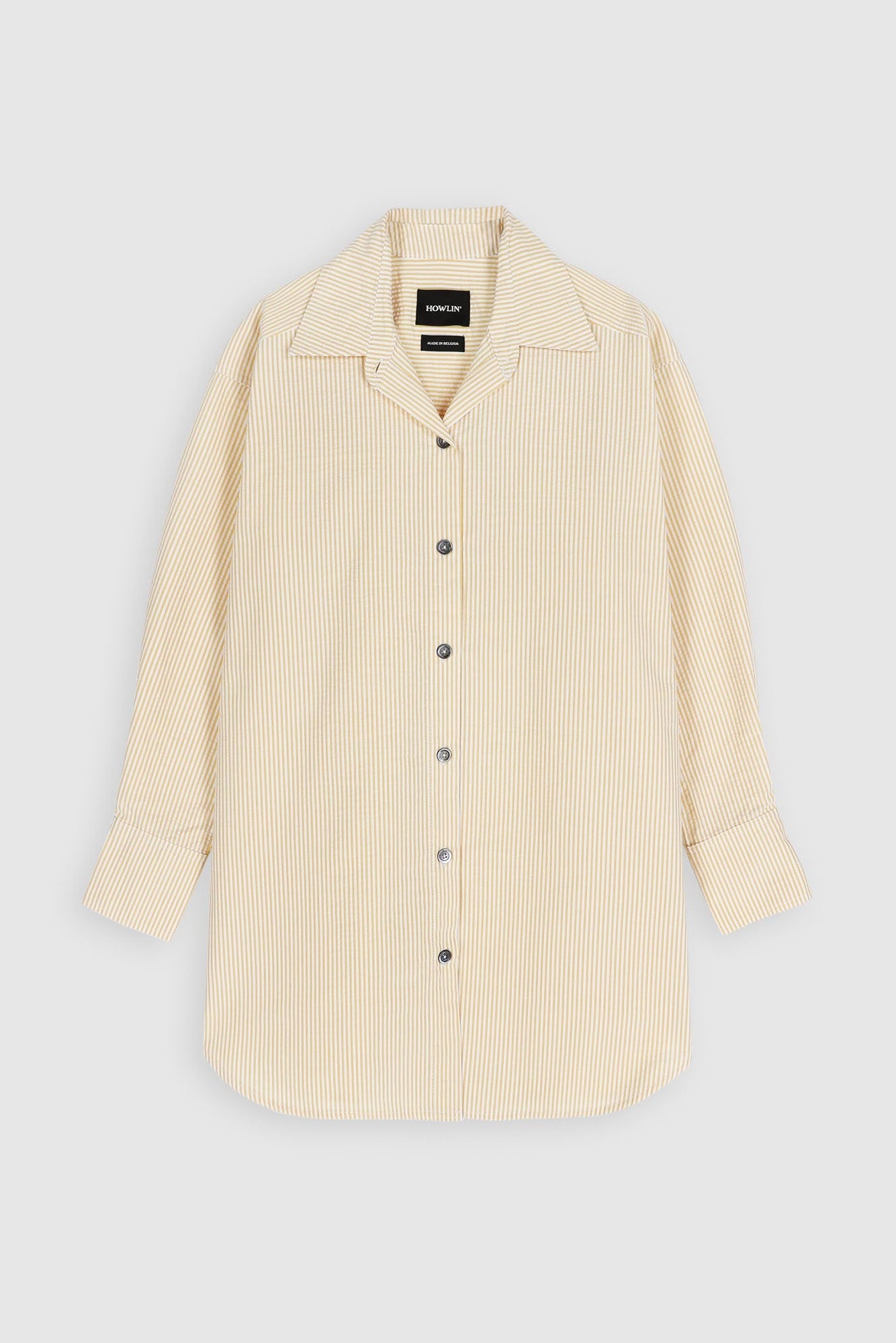 Big Lovely Shirt - Seersucker Stripes