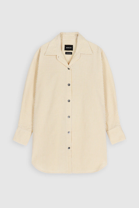 Big Lovely Shirt - Seersucker Stripes