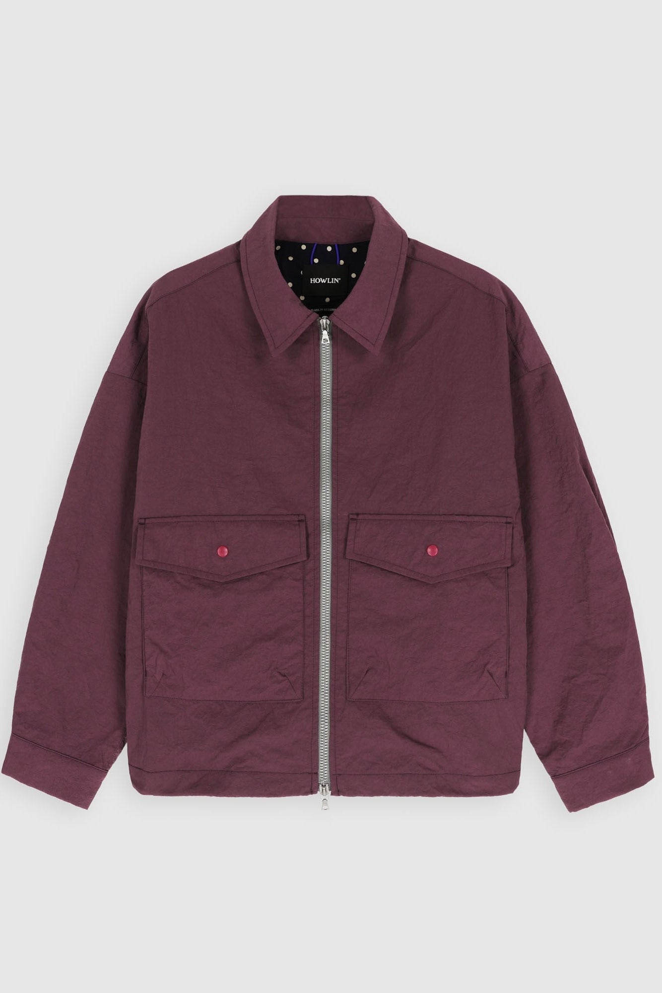 Boxy Swing Jacket - Grungy Japanese Nylon Twill
