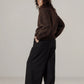 Alpine Quarter Zip Sweater in Carob