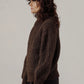 Alpine Quarter Zip Sweater in Carob