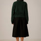 Baby Alpaca Crewneck - Emerald