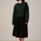 Baby Alpaca Crewneck - Emerald