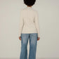 Demi Mock Neck in Ivory
