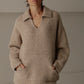 Felted Polo - Wheat
