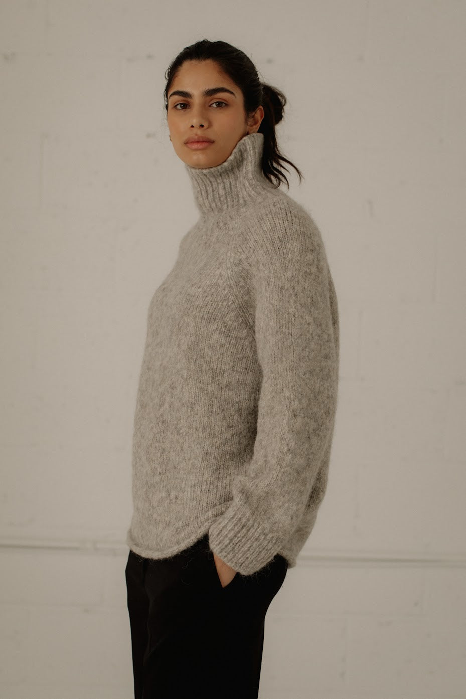 Stanley Pullover - Marble Grey
