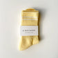 Boyfriend Socks - Lemonade