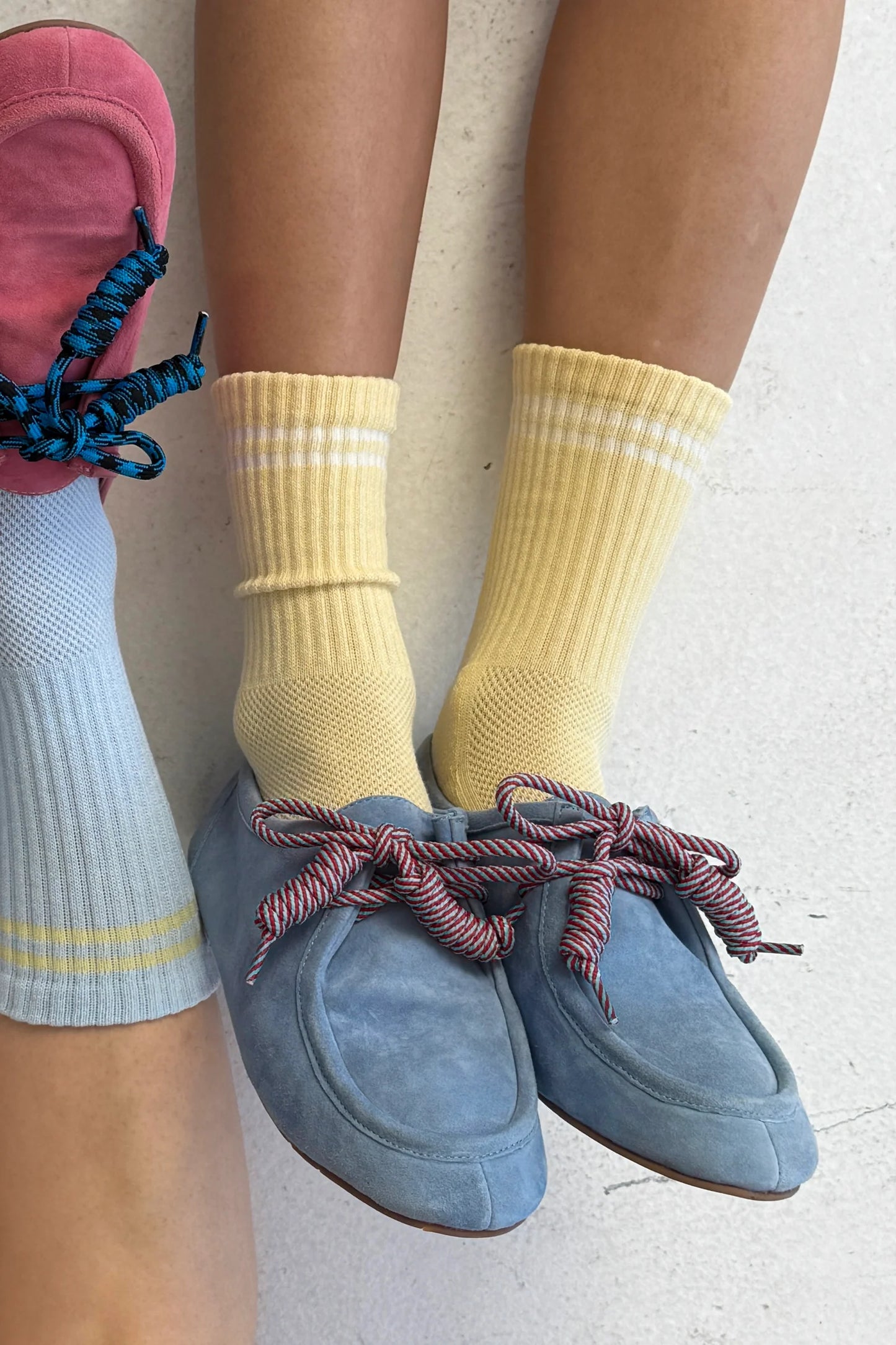 Boyfriend Socks - Lemonade