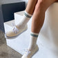 Boyfriend Socks - Parchment