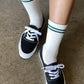 Boyfriend Socks - Parchment
