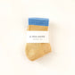 Colour Block Girlfriend Socks - Yellow Blue