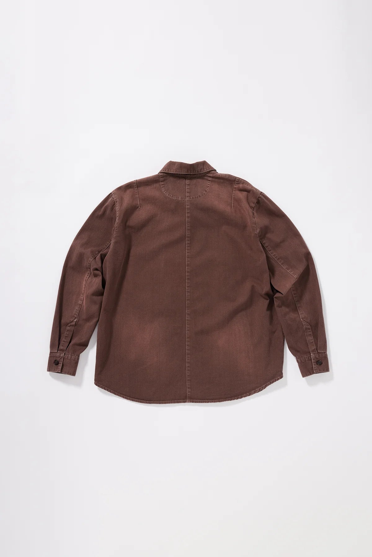 Iris Denim Shirt - Brown Fade