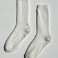 Cottage Socks - White Linen