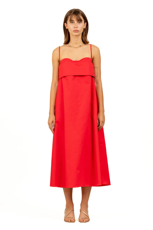 Verona Dress 3.0 Long - Organic Cotton Twill