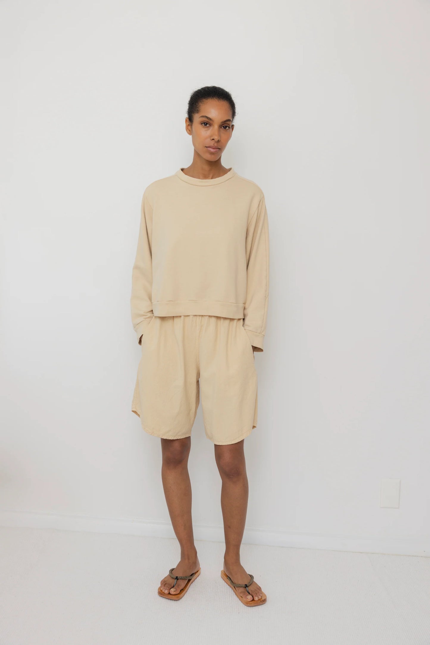 Easy Summer Sweatshirt - Barley