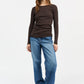Edie Blouse - Dark Brown