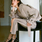 Ema - Black Patent Croc