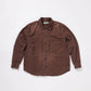 Iris Denim Shirt - Brown Fade