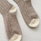 Classic Cashmere Socks - Fawn