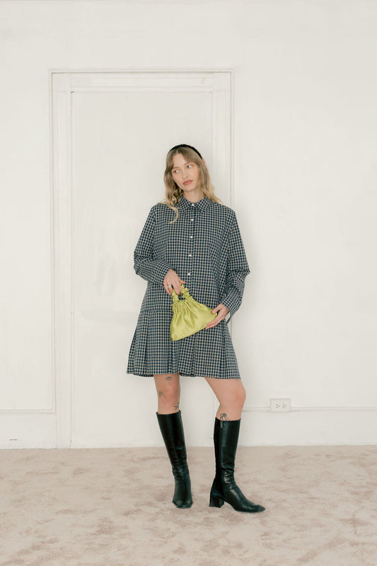 Faye Dress - Carter Plaid